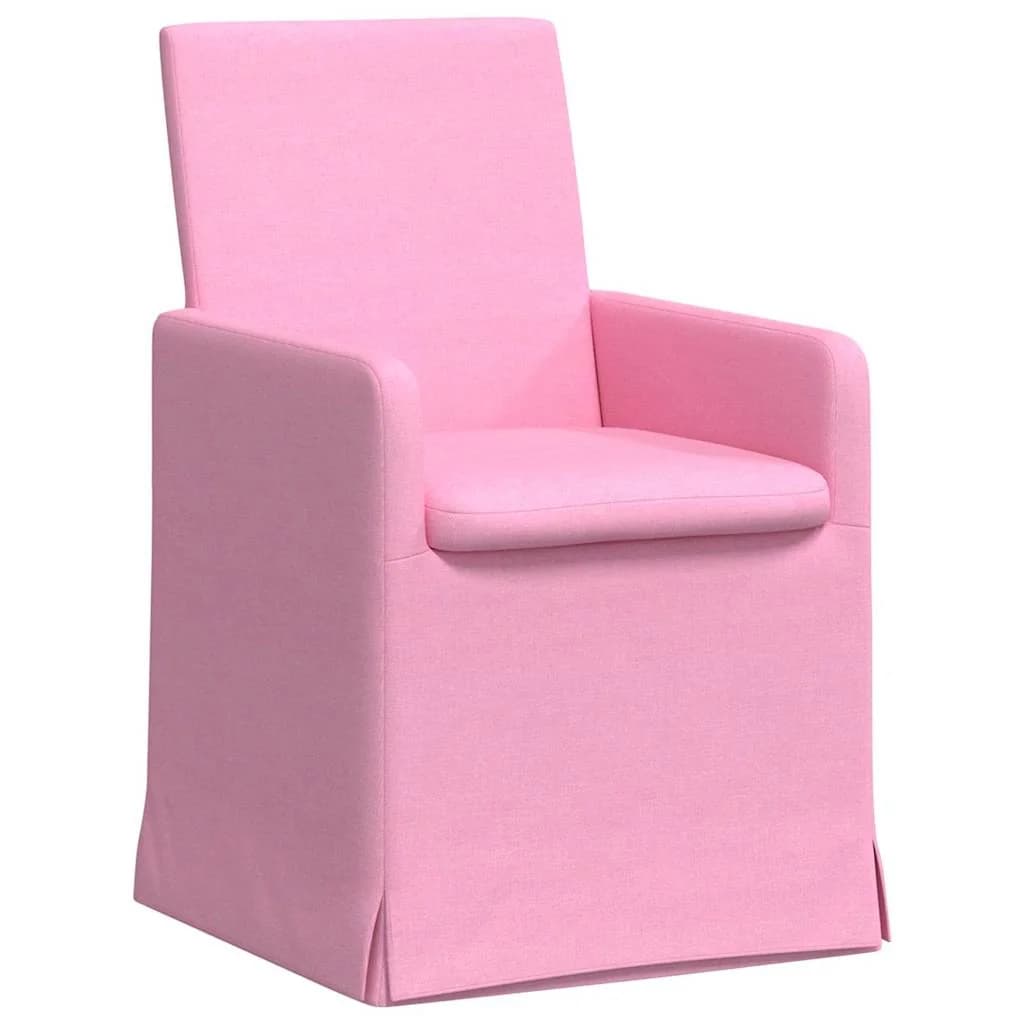 Jedilni stoli 2 kos blago Roza 57 x 67 x 95 cm - slika 2