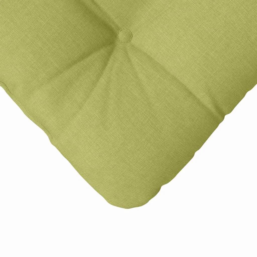 Sedežne blazine 4 kos Blago Svetlo zelena 40 x 40 x 12 cm - slika 9