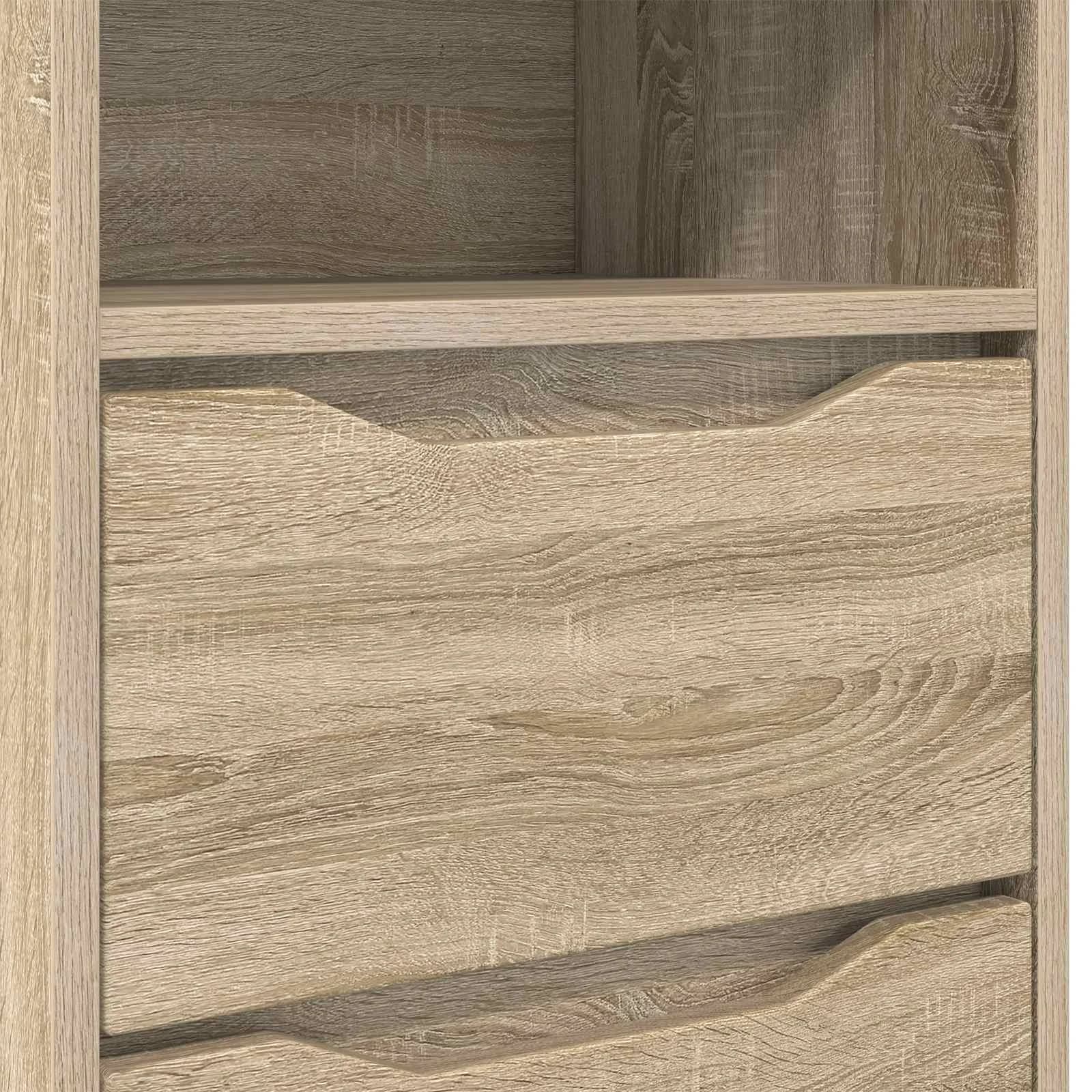 Posteljne mize 2 kos Sonoma hrast 40 x 30 x 467 cm - slika 10