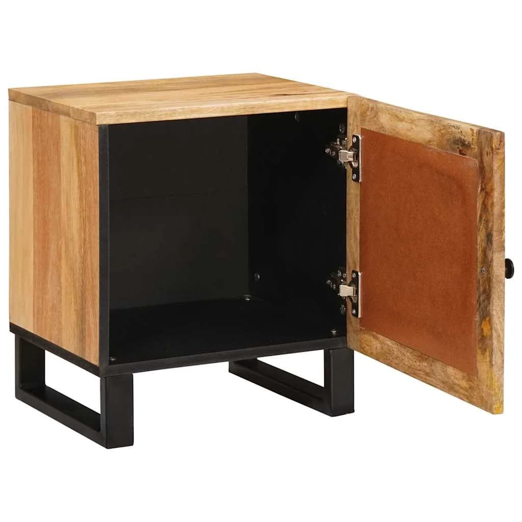 Nočna omarica 2 kos Naravna 40 x 33 x 46 cm - slika 4