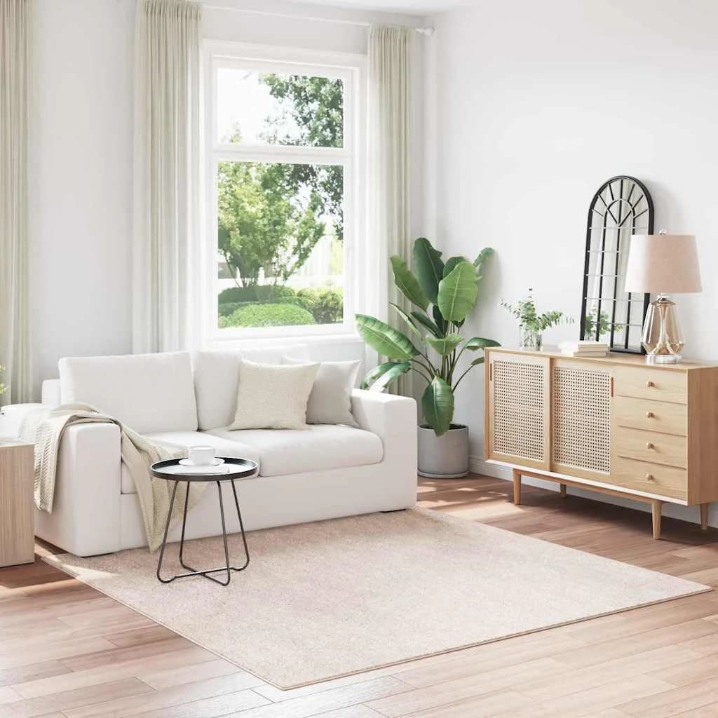 Antiskluzna Shaggy Preproga krema 200 x 200 cm PP