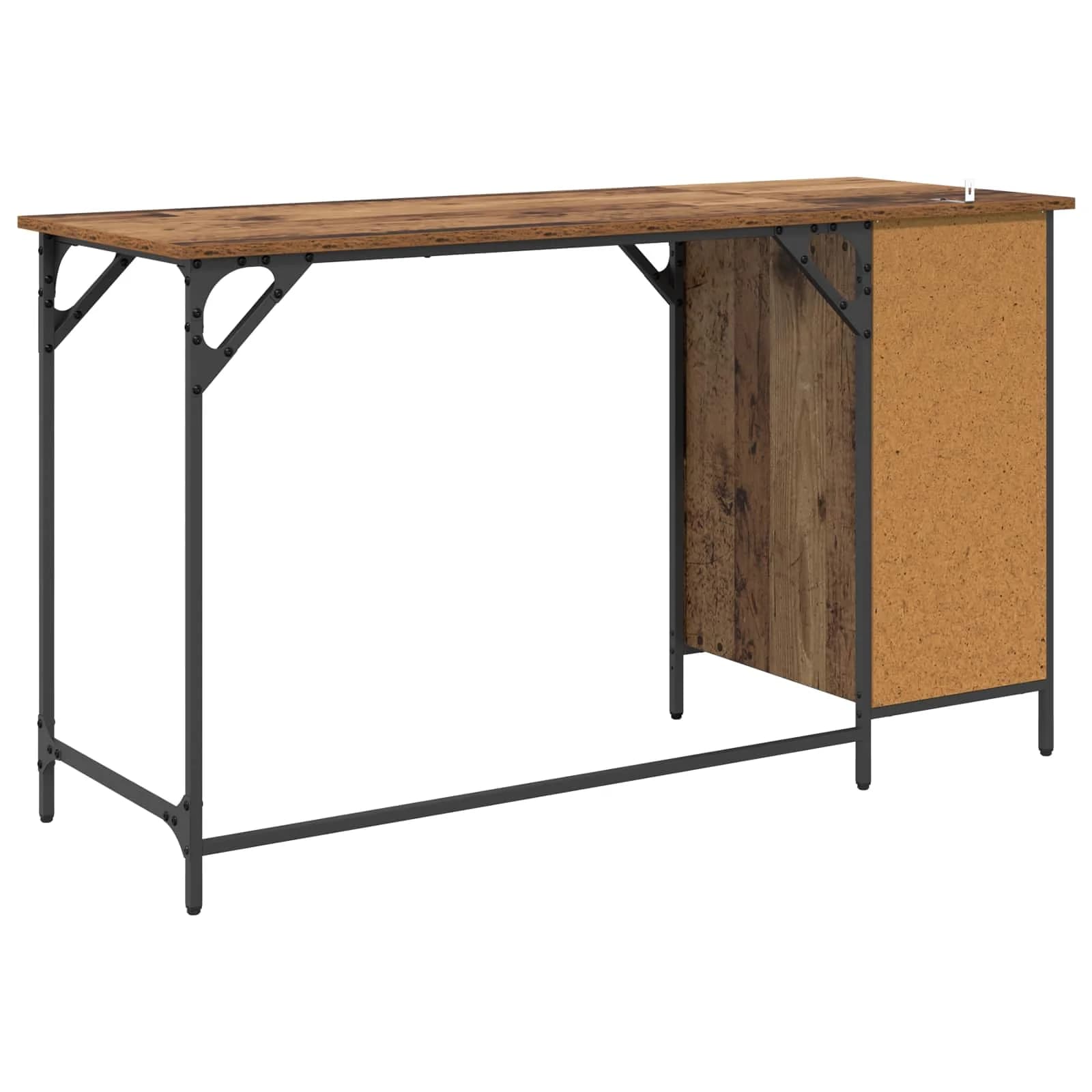 Računalniška miza Star les Inženirski les 131 x 48 x 75 cm - slika 8