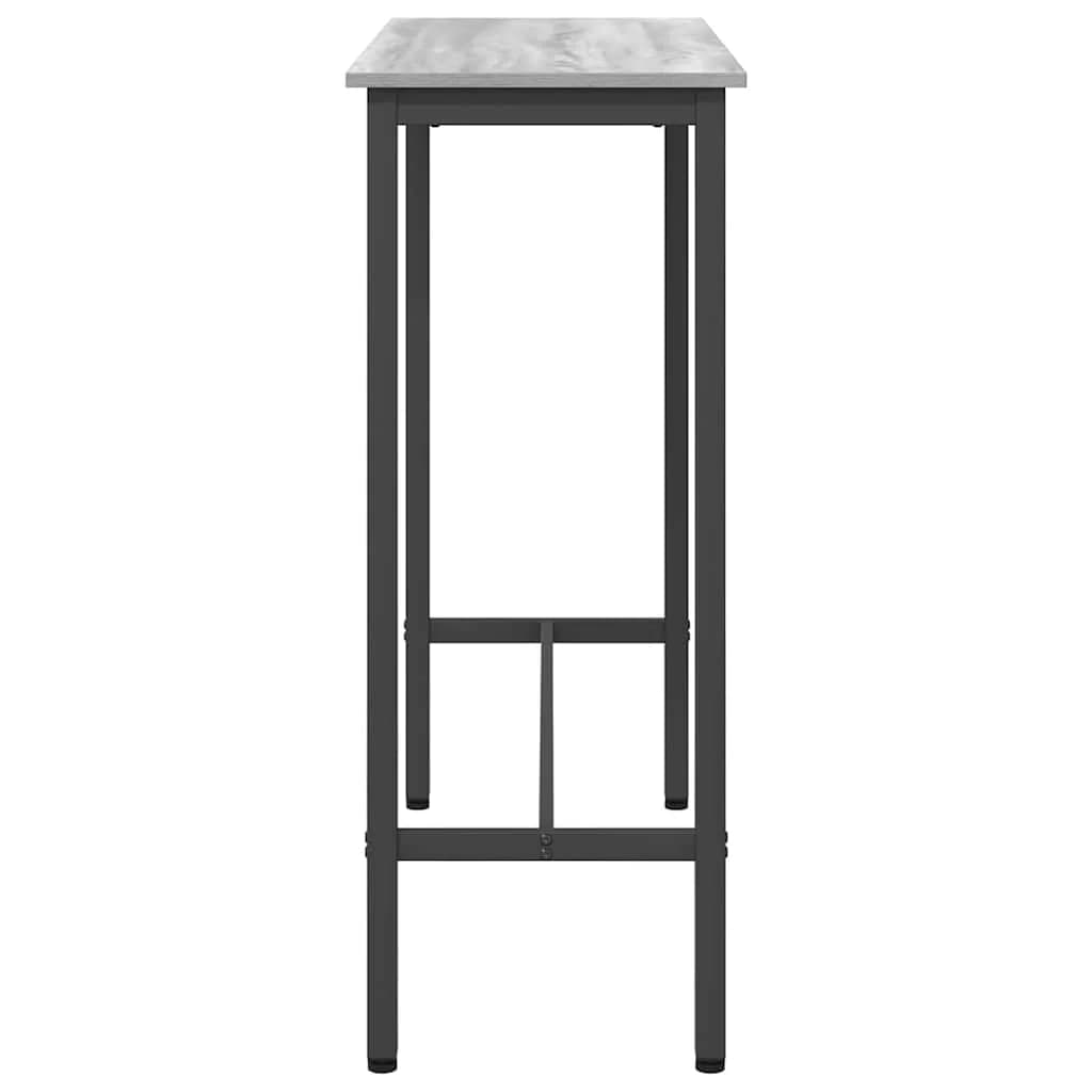 miza Siva Sonoma 100 x 40 x 100,5 cm Inženirski les in jeklo - slika 6