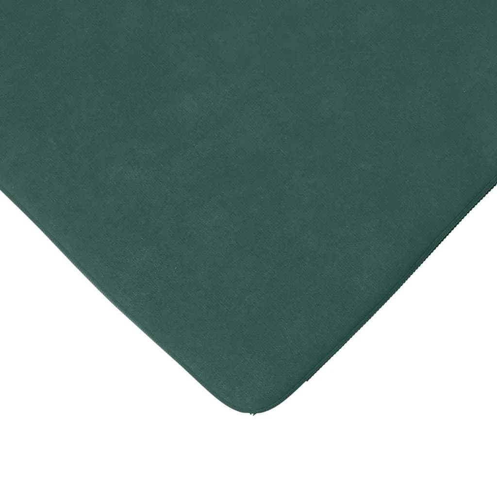 Sedežne blazine 4 kos Žamet Temno zelena 40 x 40 x 3 cm - slika 8
