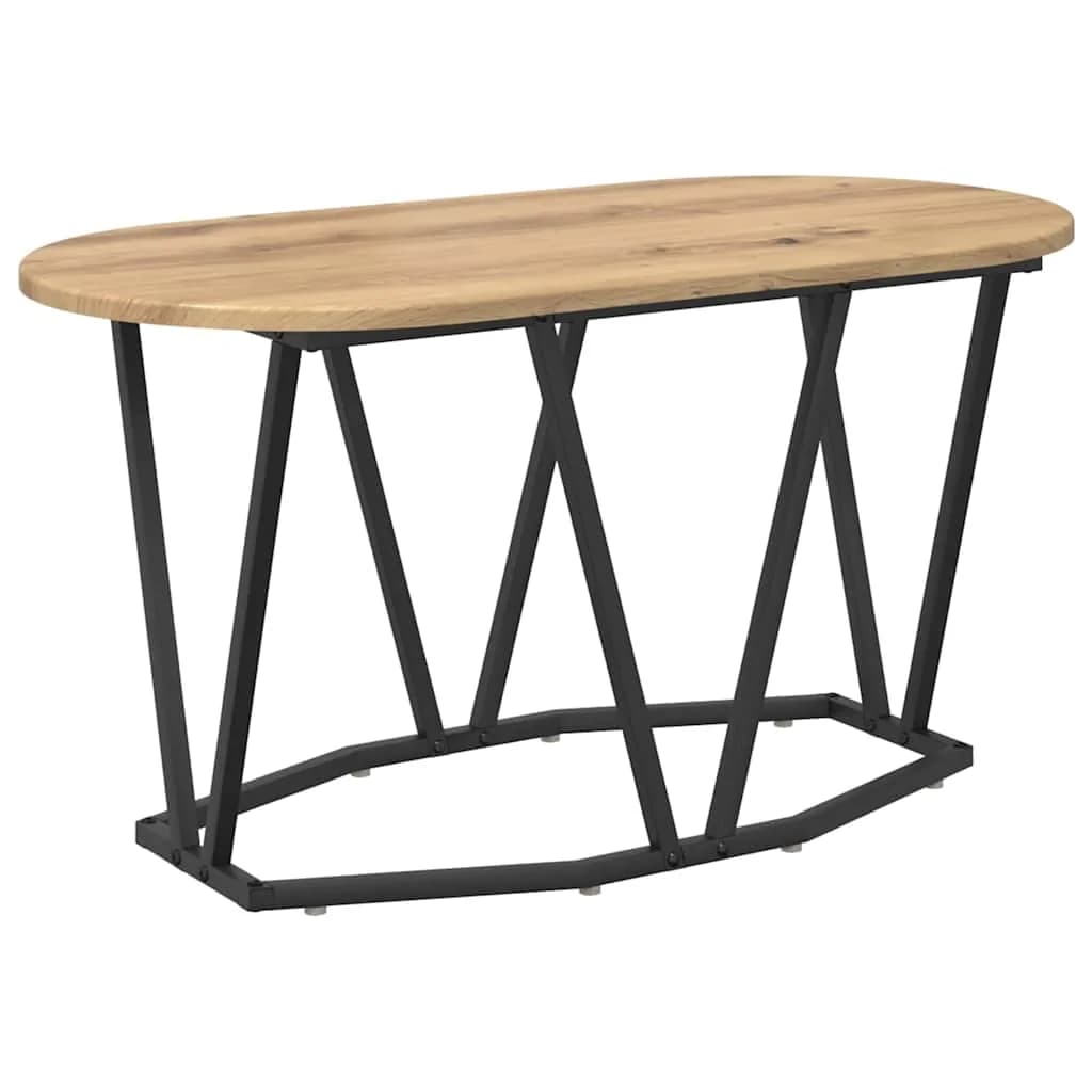 Klubska miza Umetni hrast 80 x 40 x 40.5 cm - slika 2