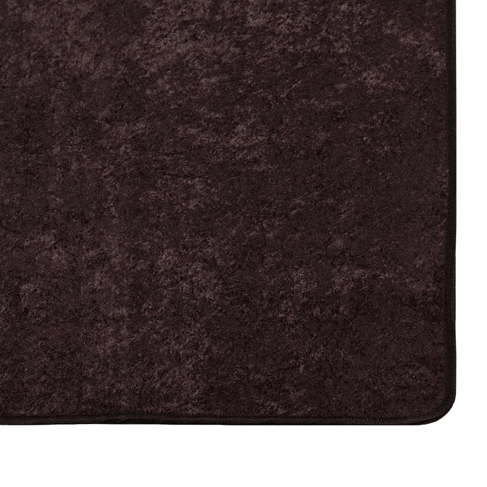 Preproga runner MARSA Antracit 100 x 350 cm Poliester in PVC - slika 5
