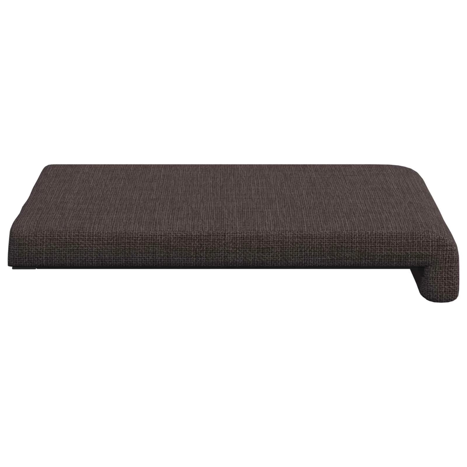 Blazina za klop 4 kos Blago Temno rjava Globina 35 cm - slika 7
