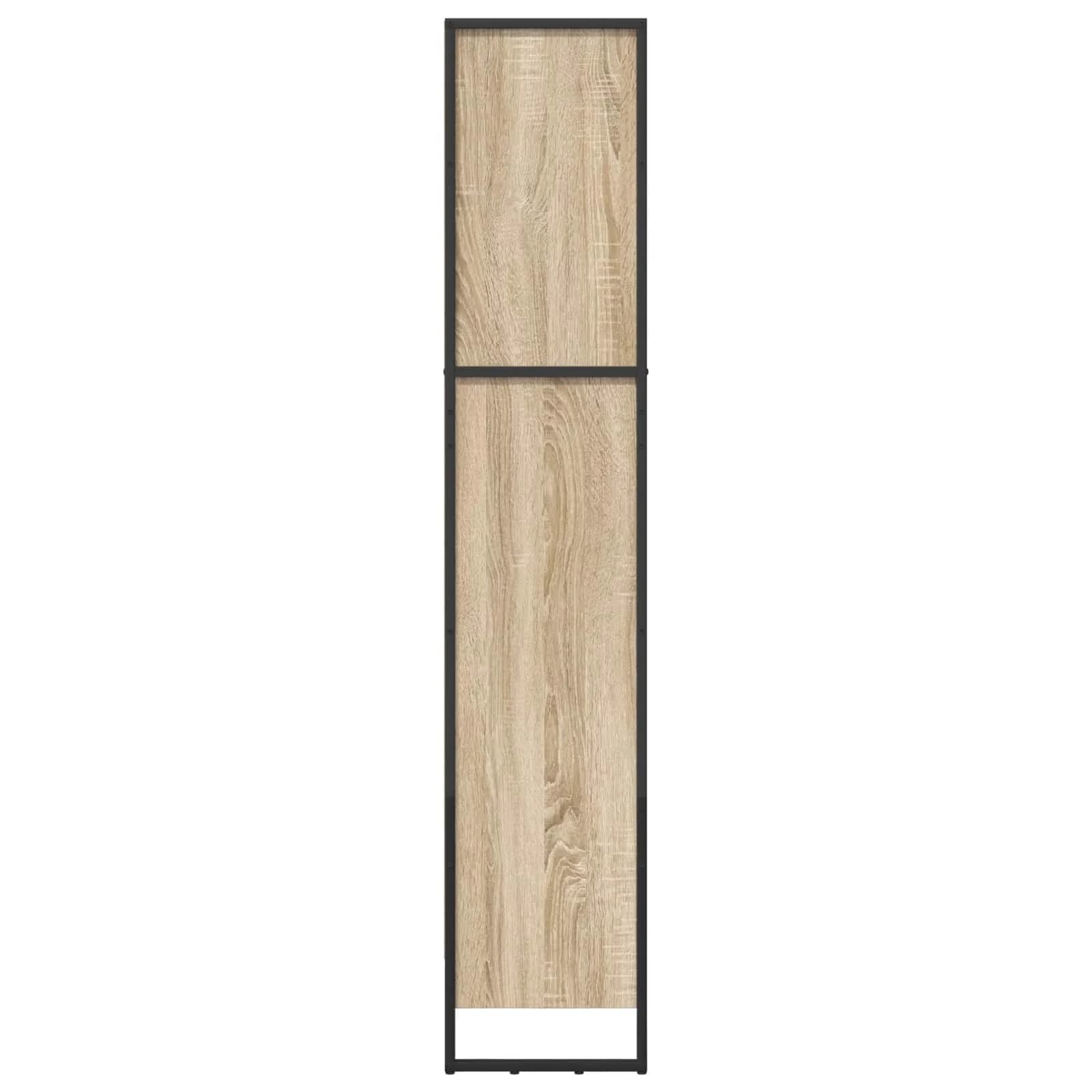 Knjigovni omar 60 x 30 x 155 cm Inženirski les Sonoma - slika 6