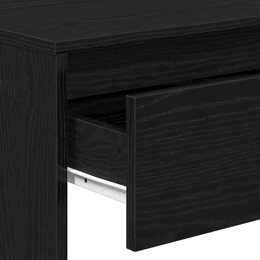 Konzolna miza Črna Orehovina 100 x 35 x 76,5 cm Inženirski les - slika 9