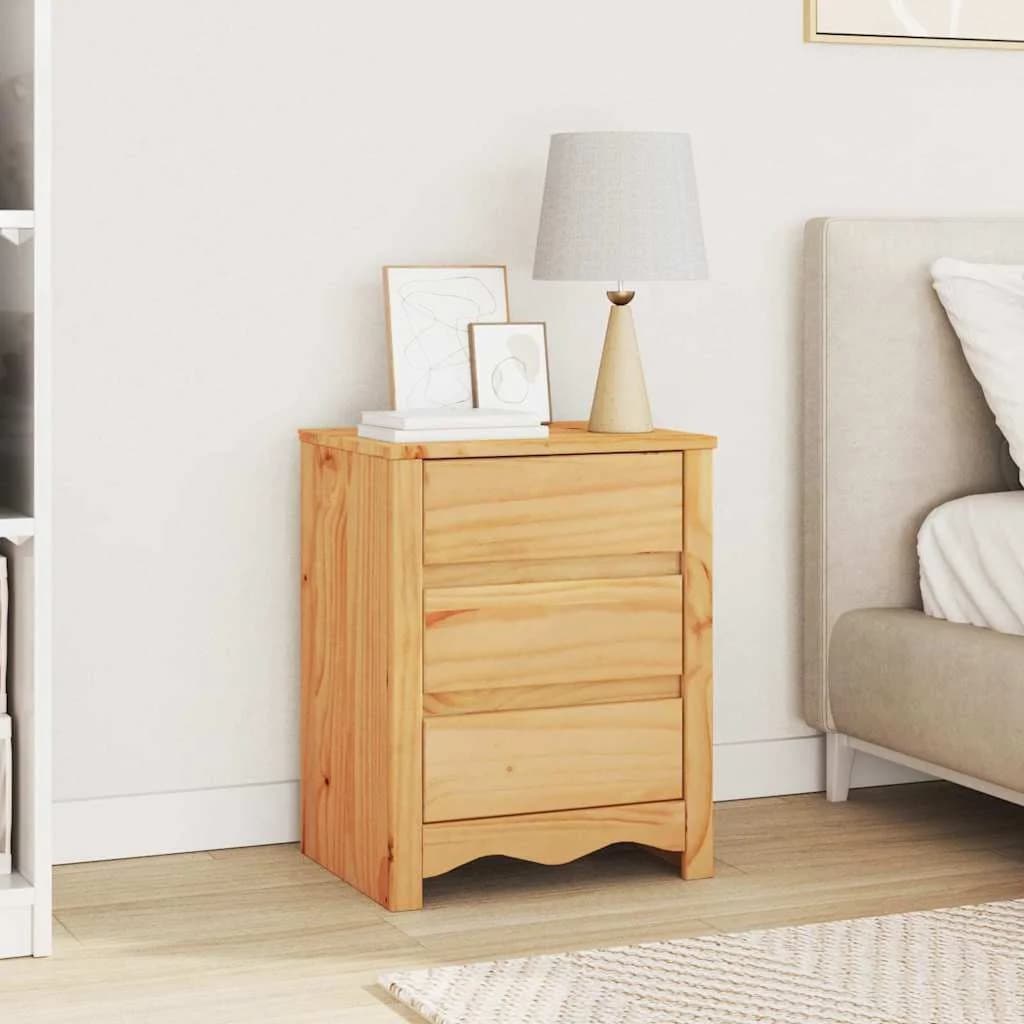Klubska miza Drammen Hrast 45 x 35 x 56 cm Masivno borovo les