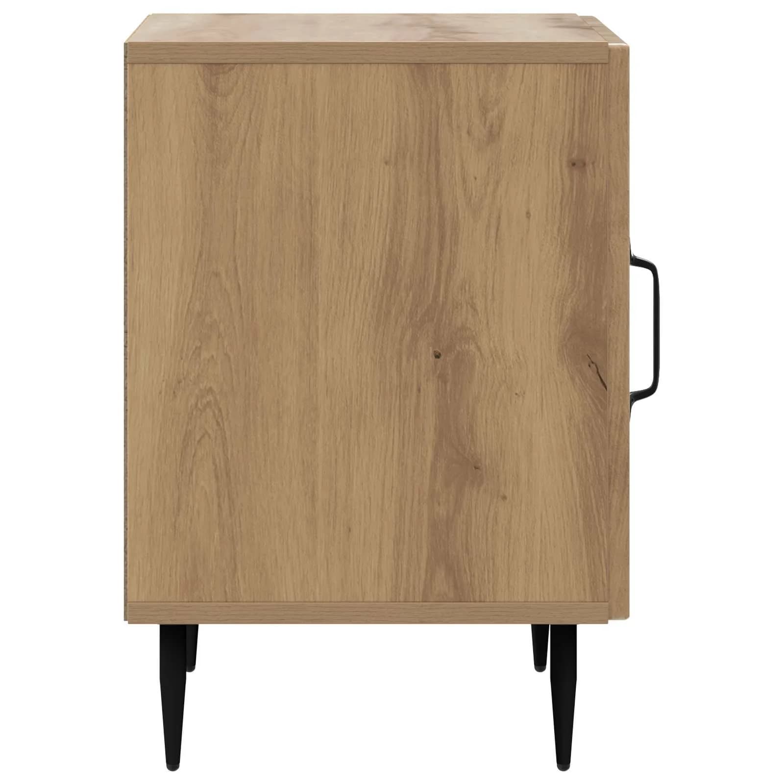 Nočna omarica Artisan hrast 43 x 34,5 x 50 cm Inženirski les - slika 6