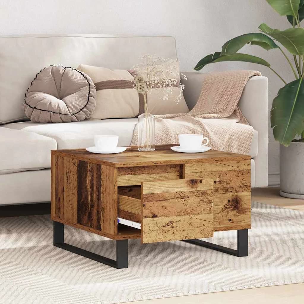 Klubska miza Star les 55 x 55 x 36,5 cm Inženirski les - slika 4