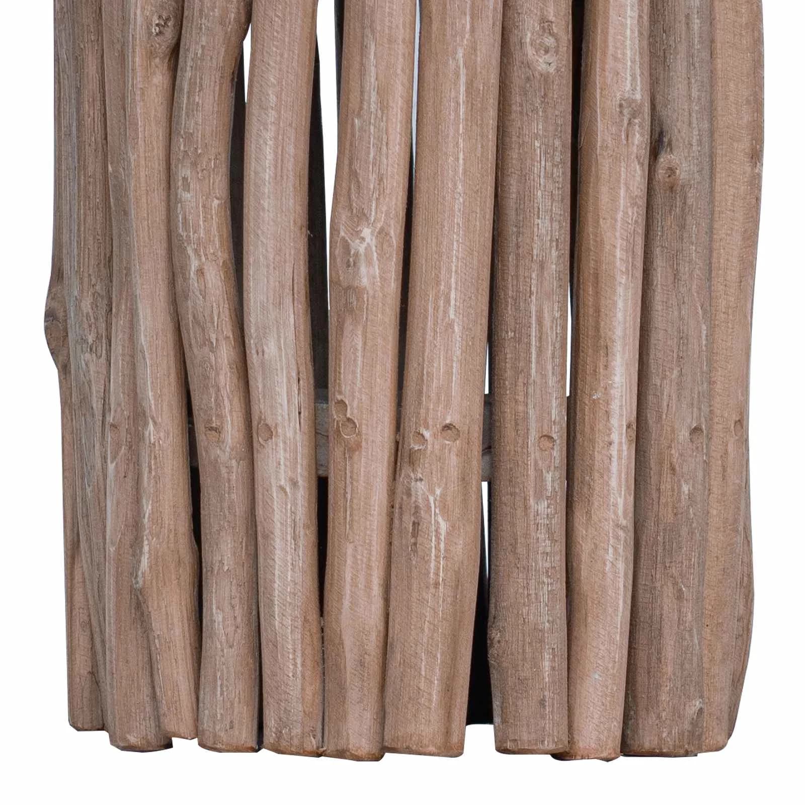 Stolica Naravna 30 x 30 x 45 cm Trden tikov les - slika 8