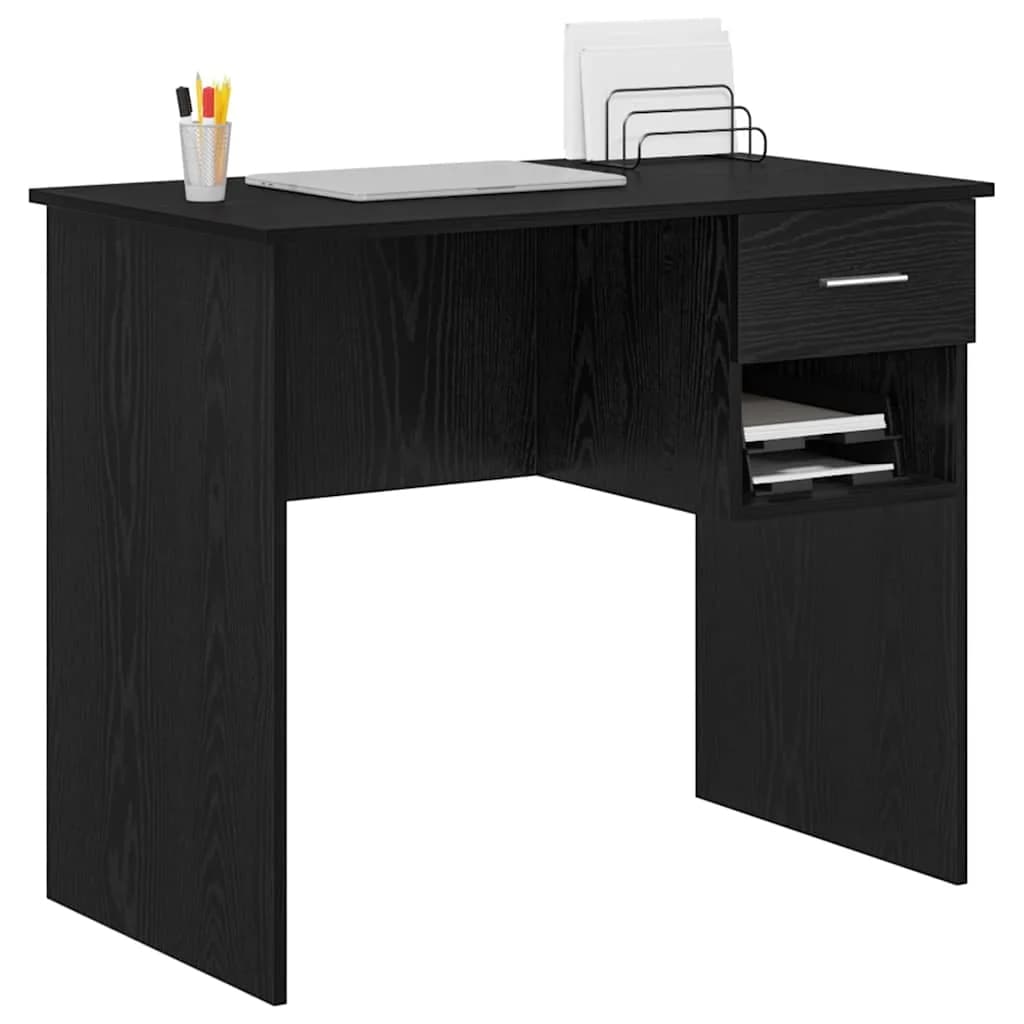 Miza Črna Orehovina Inženirski les 90 x 49 x 75 cm - slika 3