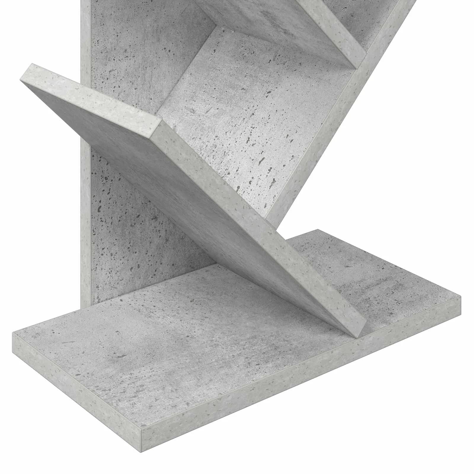 Polica za knjige v obliki drevesa 6-nadstropna 30 x 18 x 100 cm - slika 7