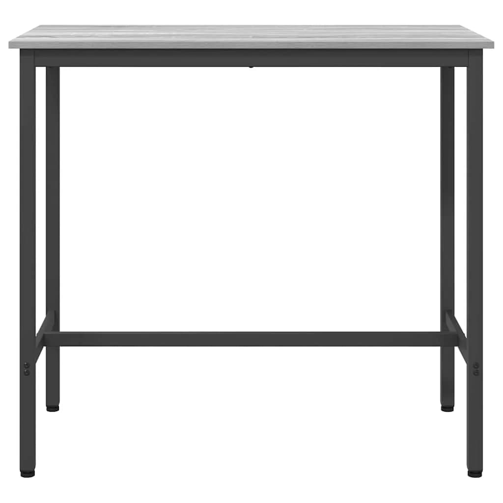 miza Siva Sonoma 100 x 50 x 90,5 cm Inženirski les in jeklo - slika 5