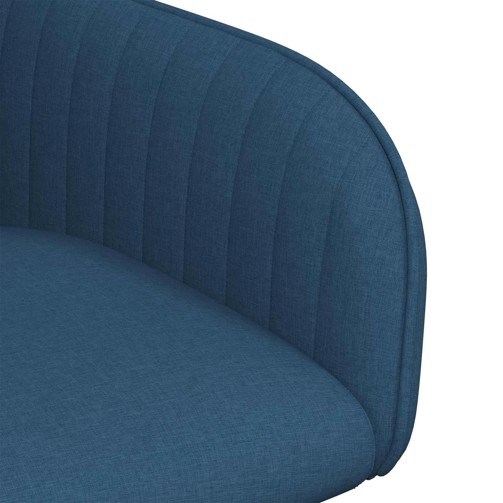 Jedilni stoli 2 kos Blago Modra 56,5 x 50 x 87,5 cm - slika 6