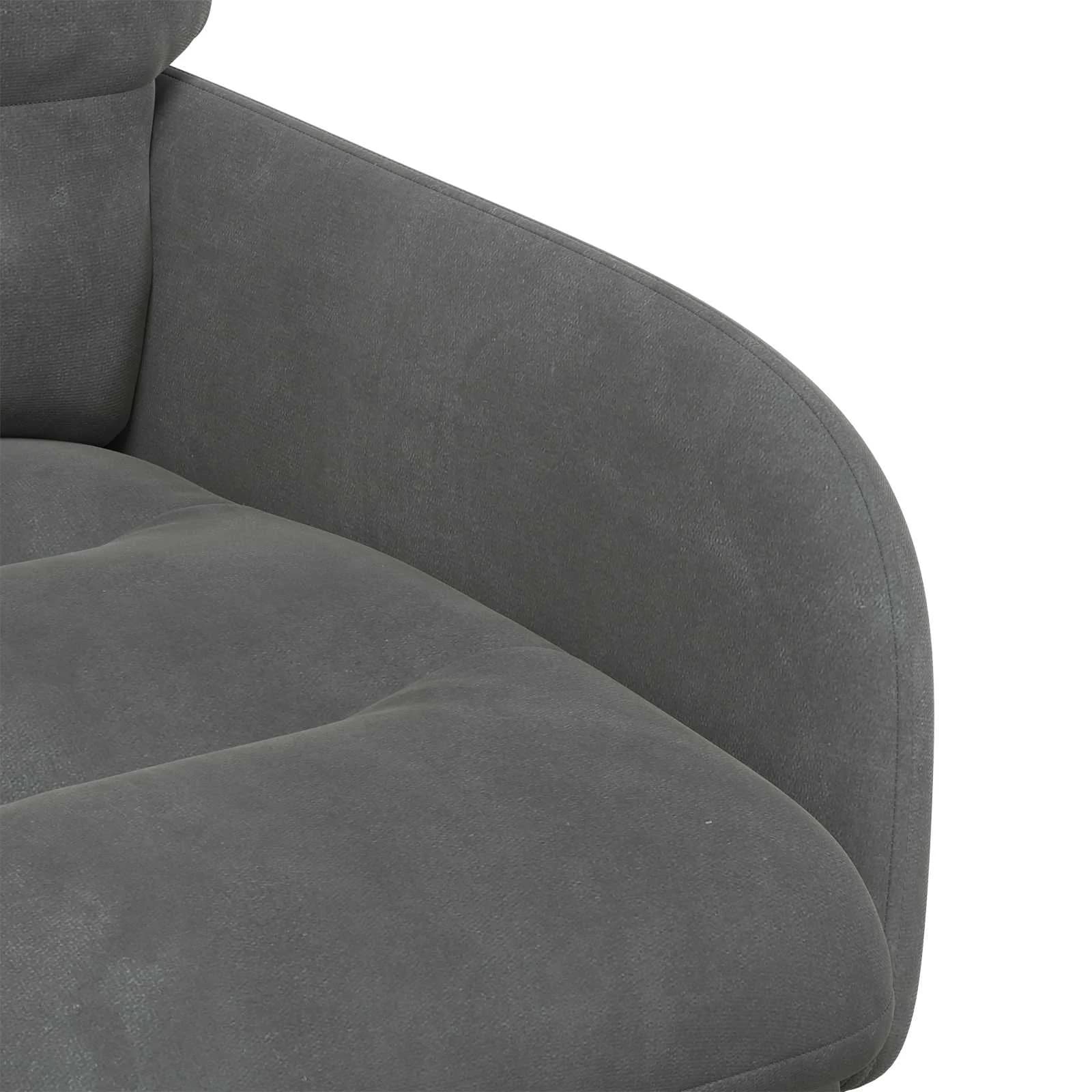 Jedilni stoli 2 kos Žamet Temno siva 59 x 59,5 x 90 cm - slika 6