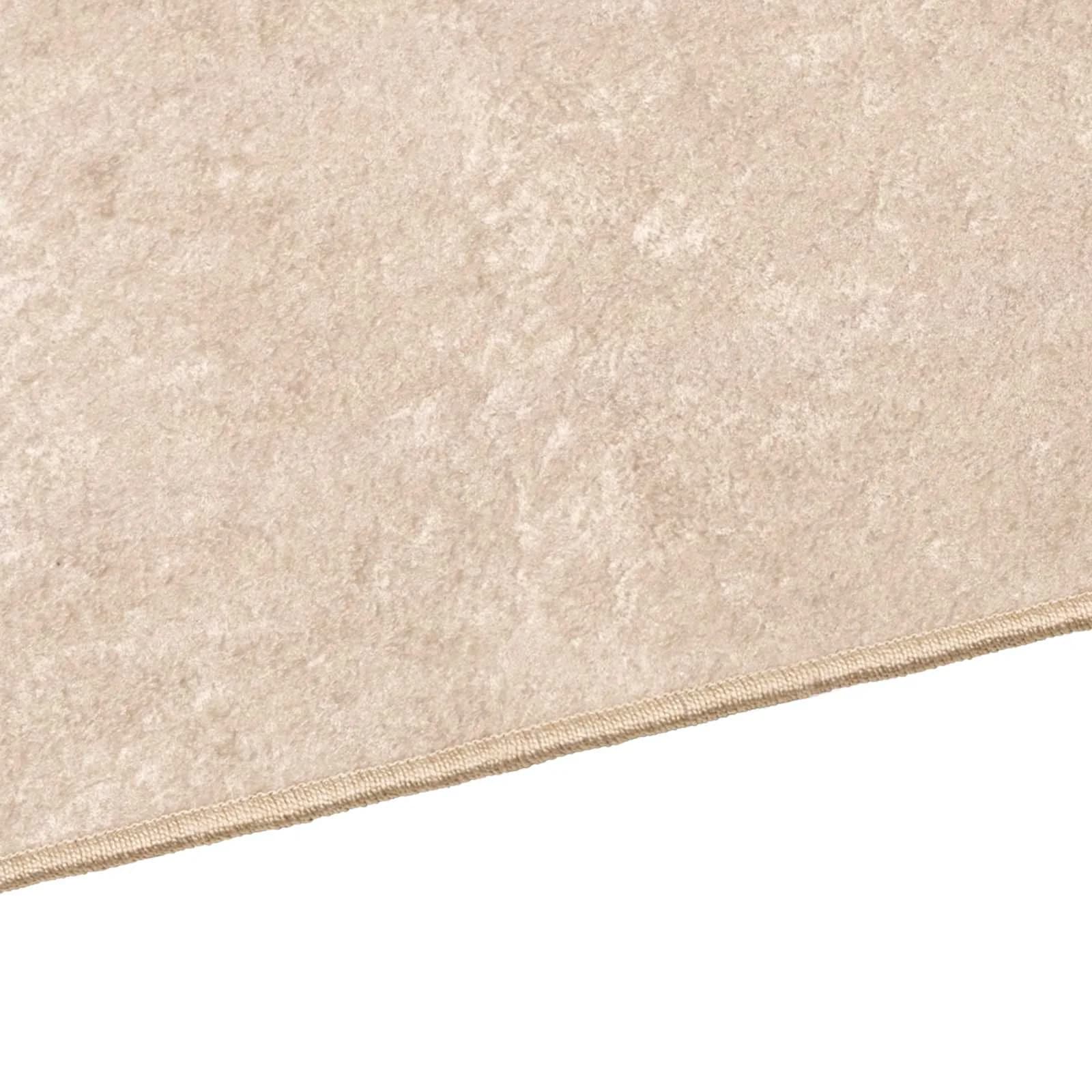 Preproga runner MARSA krema 190 x 300 cm Poliester in PVC - slika 3