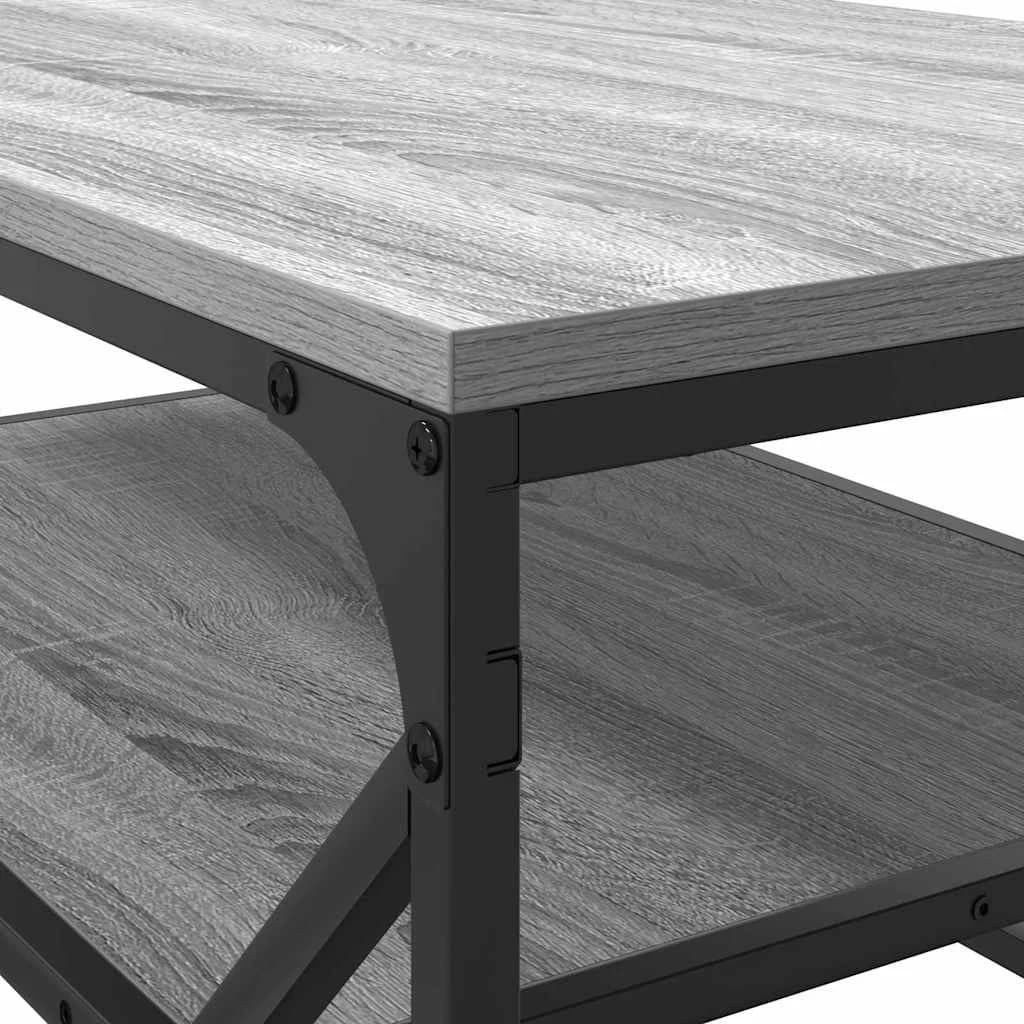 Klubska miza Siva Sonoma 90 x 50 x 40 cm - slika 8