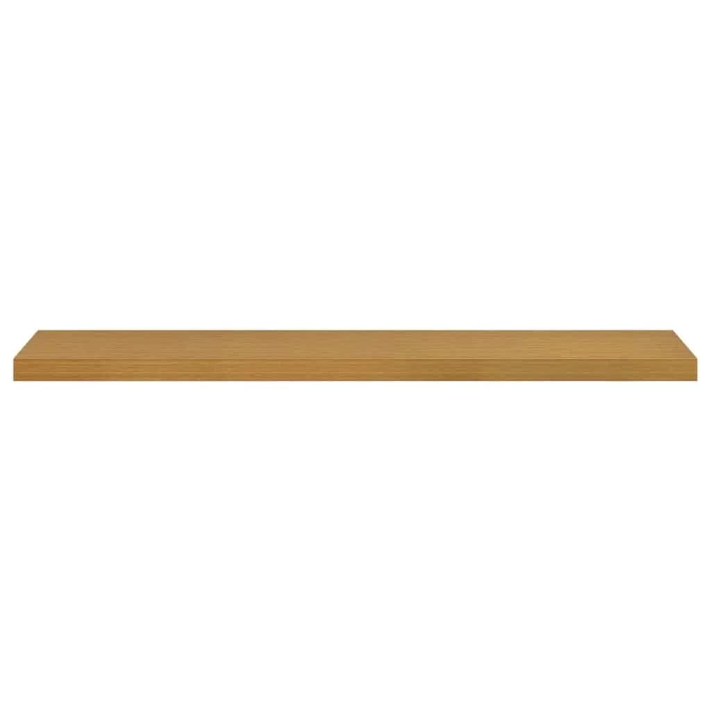 Stenska polica Montaža za steno 2 kos Bež 120 x 23,5 x 3,8 cm - slika 7