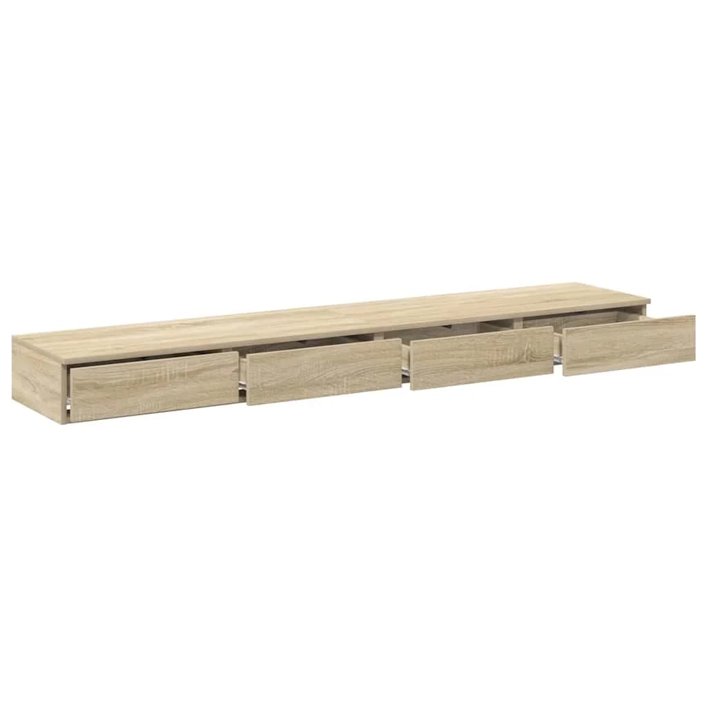 Posteljni predali Sonoma hrast 200 x 36,5 x 16,5 cm - slika 5