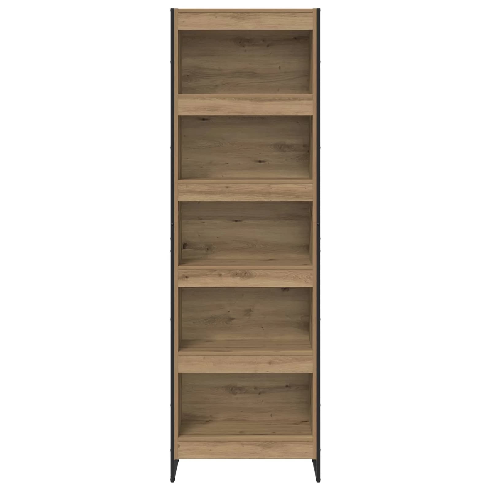 Knjigovni omar 60 x 30 x 189,5 cm Inženirski les Oreh - slika 5