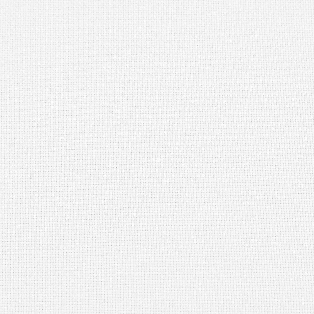 Sedežne blazine 2 kos blago Bela Ø80 x 29 cm - slika 8