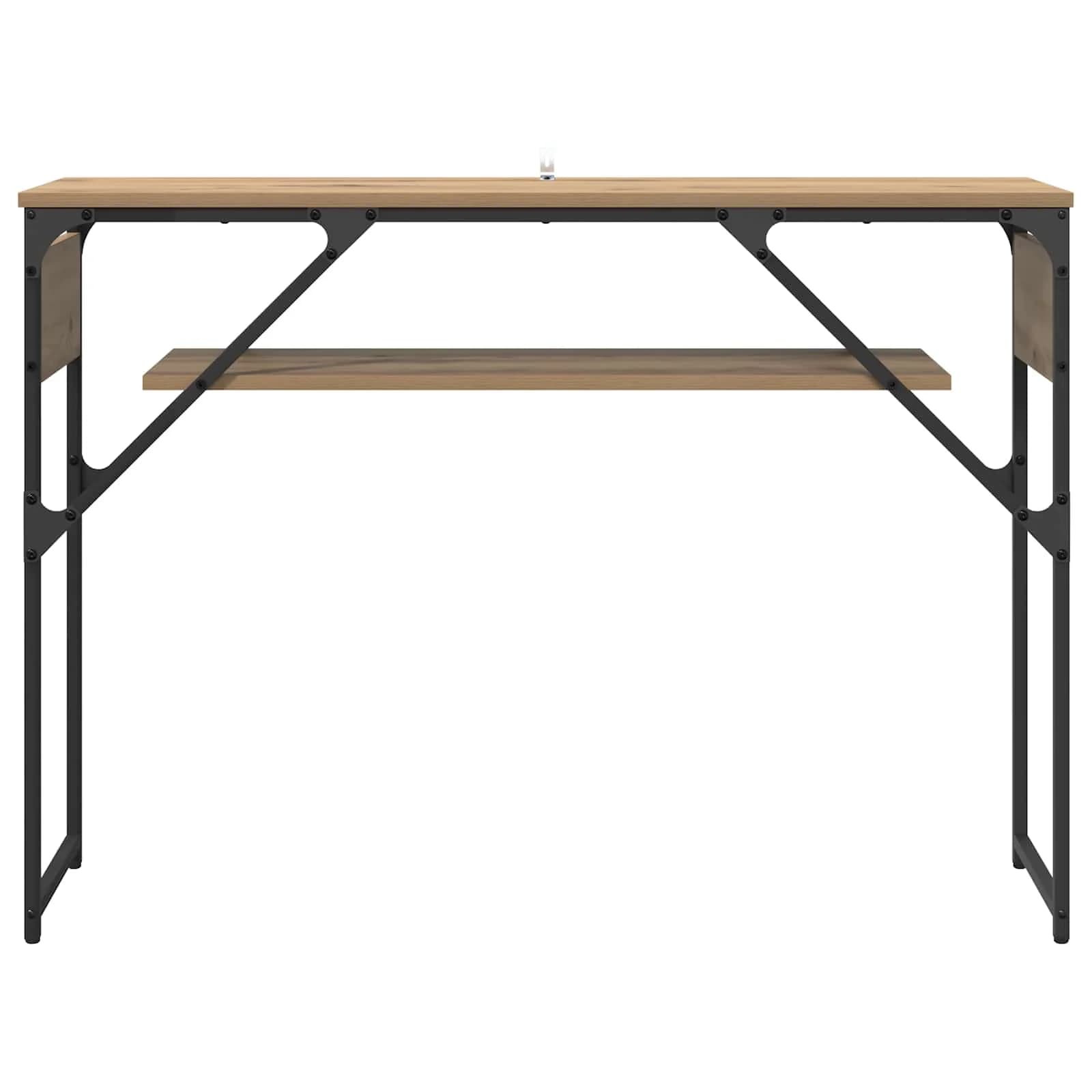 Konzolnamizica Umetni hrast Inženirski les 105x30x75cm - slika 5