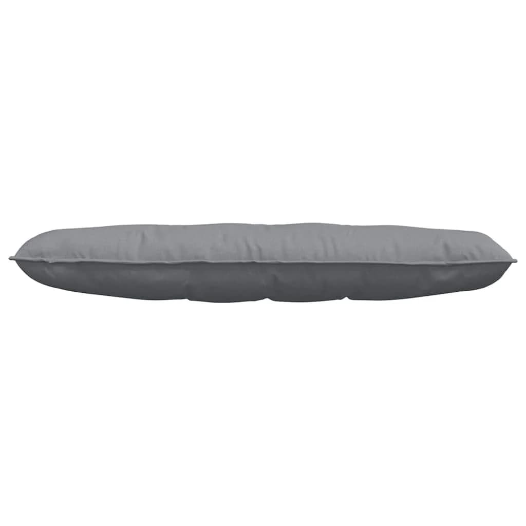 Poglavni vzglavnik Svetlo siva 140 x 19 x 50 cm blago - slika 5