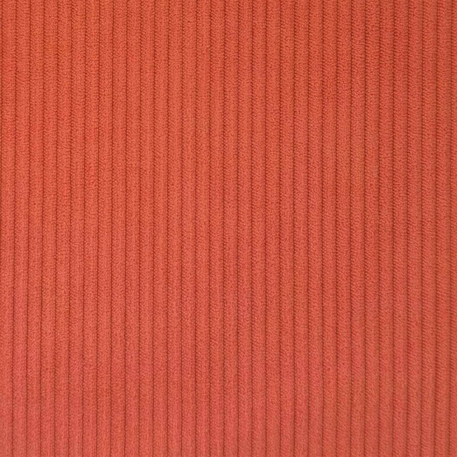 Oblazinjena klop z naslonom Rdeče oranžna 110 x 60 x 76 cm - slika 7