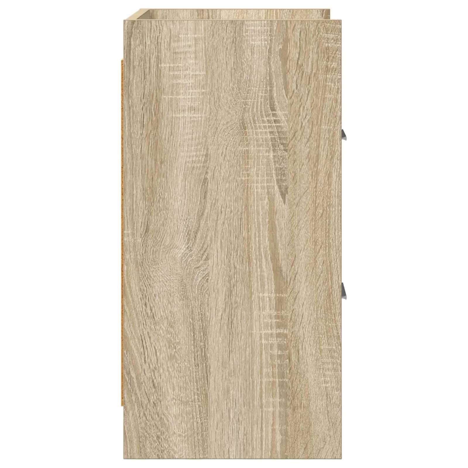 Posteljne mize 2 kos Sonoma hrast 40 x 30 x 60 cm - slika 5