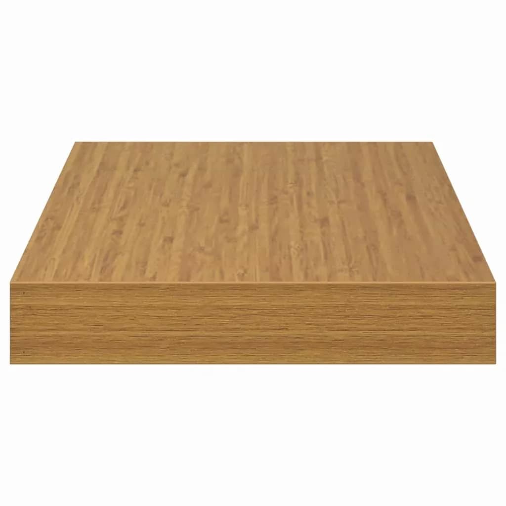 Stenska polica Montaža za steno 4 kos Bež 40 x 23,5 x 3,8 cm - slika 8