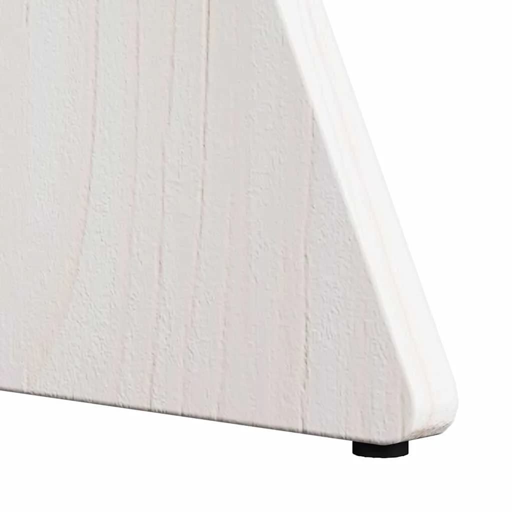 Klubska miza 3 kos Bela 49 x 49 x 30 cm - slika 9