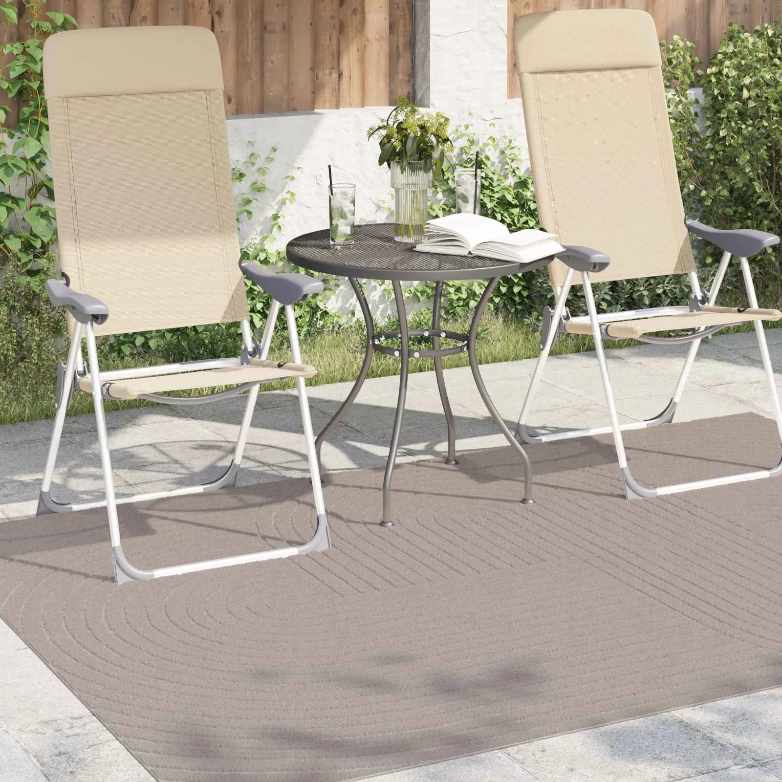 Preproge za površine PALMERAS Bež 170 x 120 cm Poliester - slika 3