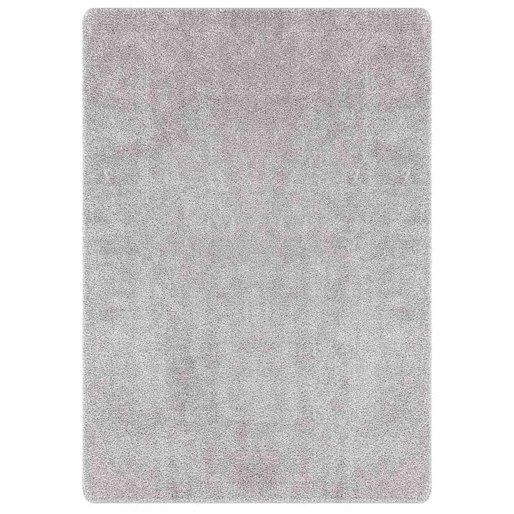 Antiskluzna Shaggy Preproga Siva 240 x 340 cm PP - slika 2