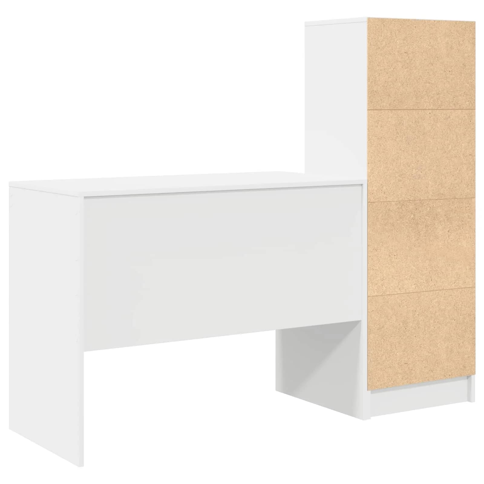 Miza Bela 145.5 x 50 x 127 cm 2 kos - slika 9