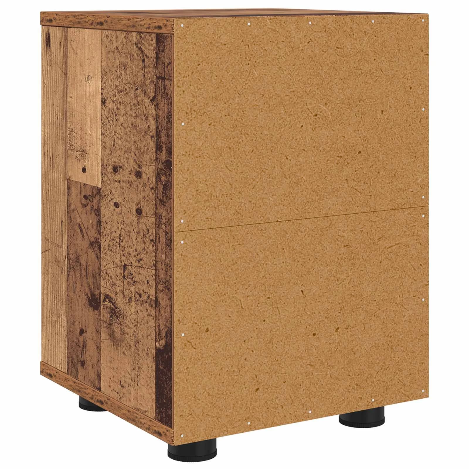 Posteljne mize 2 kos Star les 30,5 x 30 x 43 cm Inženirski les - slika 8