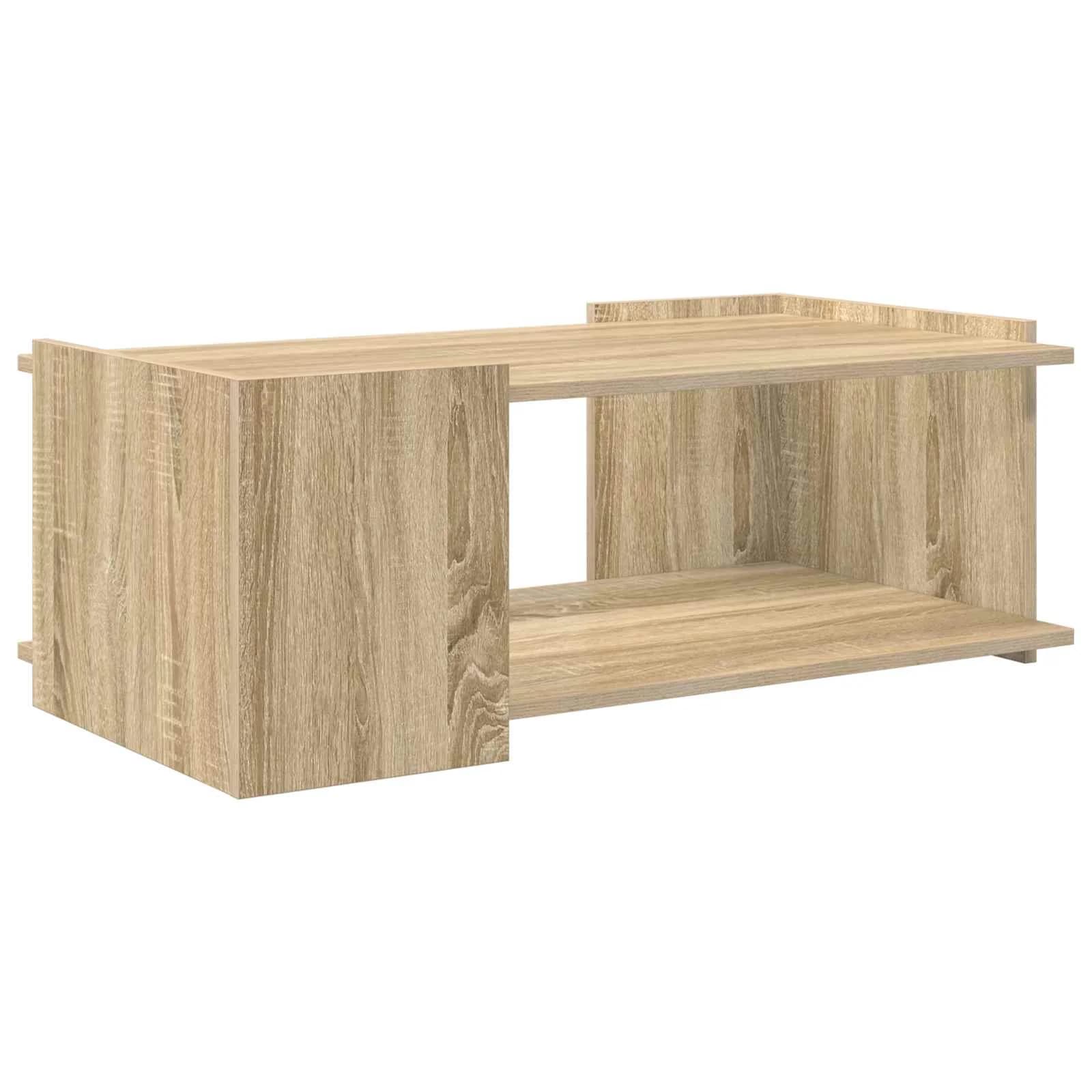 Klubska miza Sonoma hrast 90 x 50 x 33 cm Inženirski les - slika 2