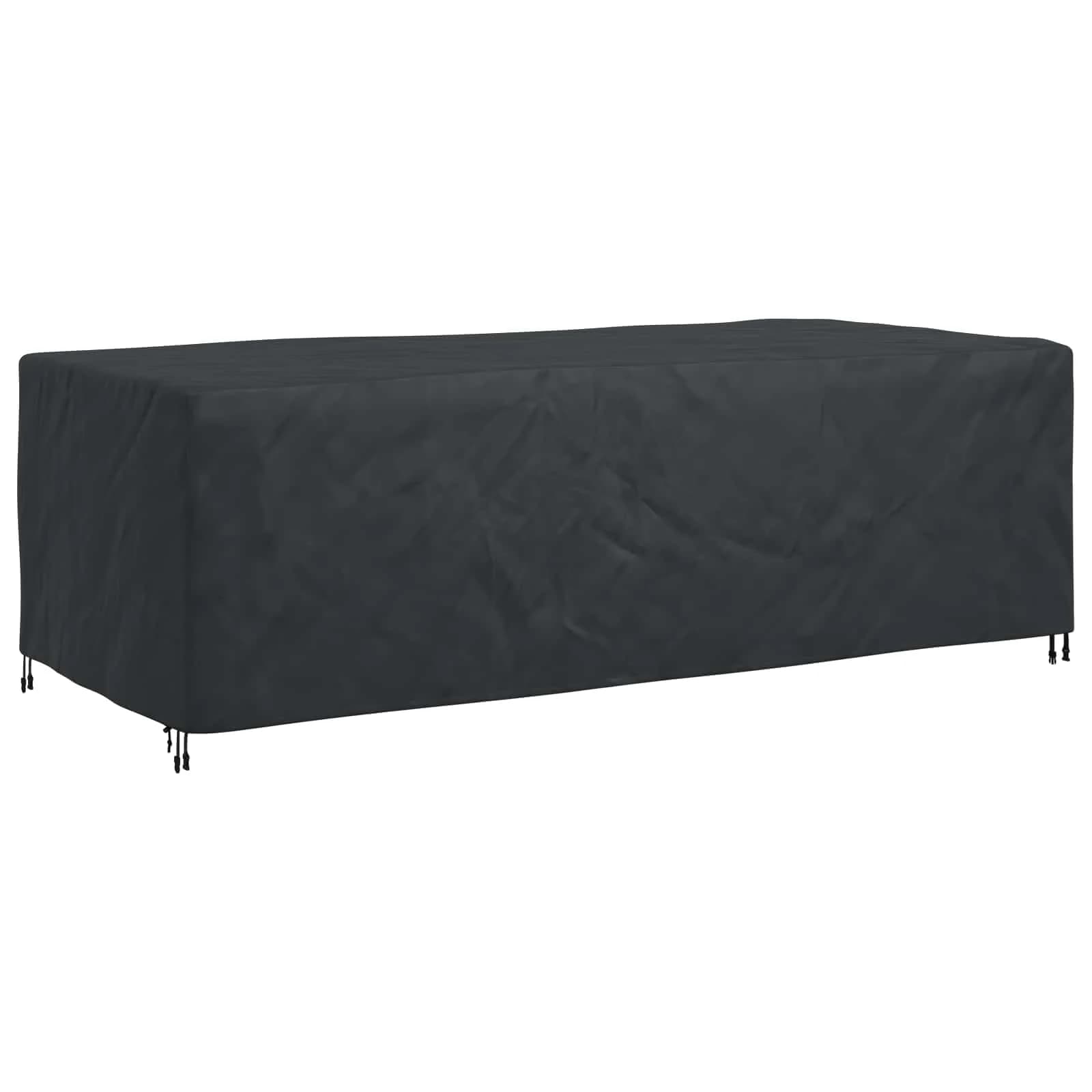 Prevleka za pohištvo Enobarvno Črna 300 x 110 x 70 cm 210D - slika 2