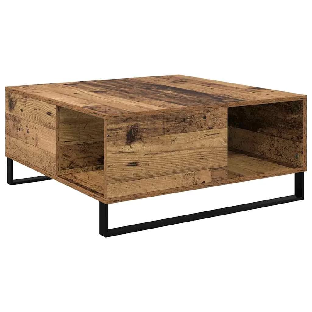 Klubska miza Star les 80 x 80 x 36,5 cm Inženirski les - slika 7