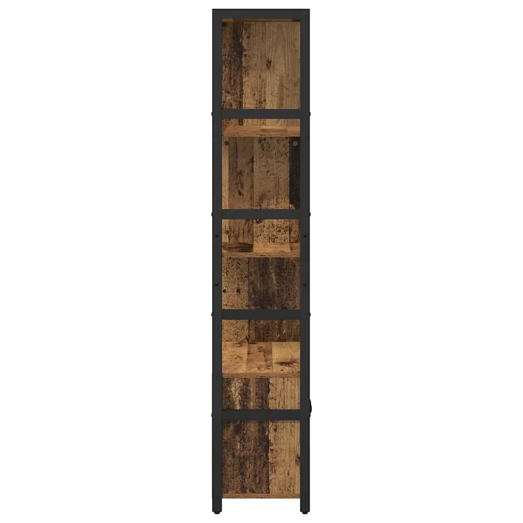 Knjižna polica 80 x 30 x 155,5 cm Inženirski les Star les - slika 7