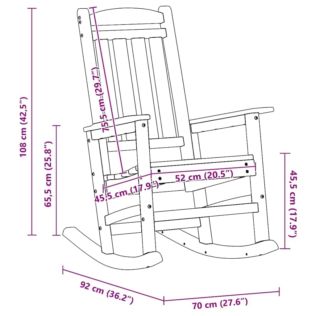 Barski stol 2 kos Svetlo siva 52 x 43 x 73,5 cm HDPE - slika 10