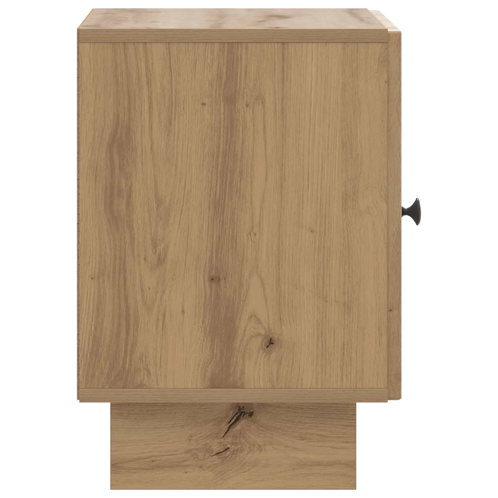 Nočna omarica Artisan hrast 43 x 34,5 x 50 cm Inženirski les - slika 6
