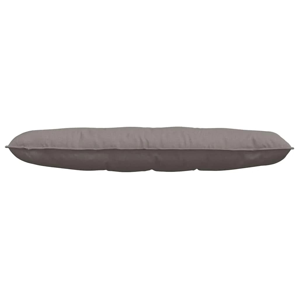 Poglavni vzglavnik Taupe 140 x 19 x 50 cm blago - slika 5