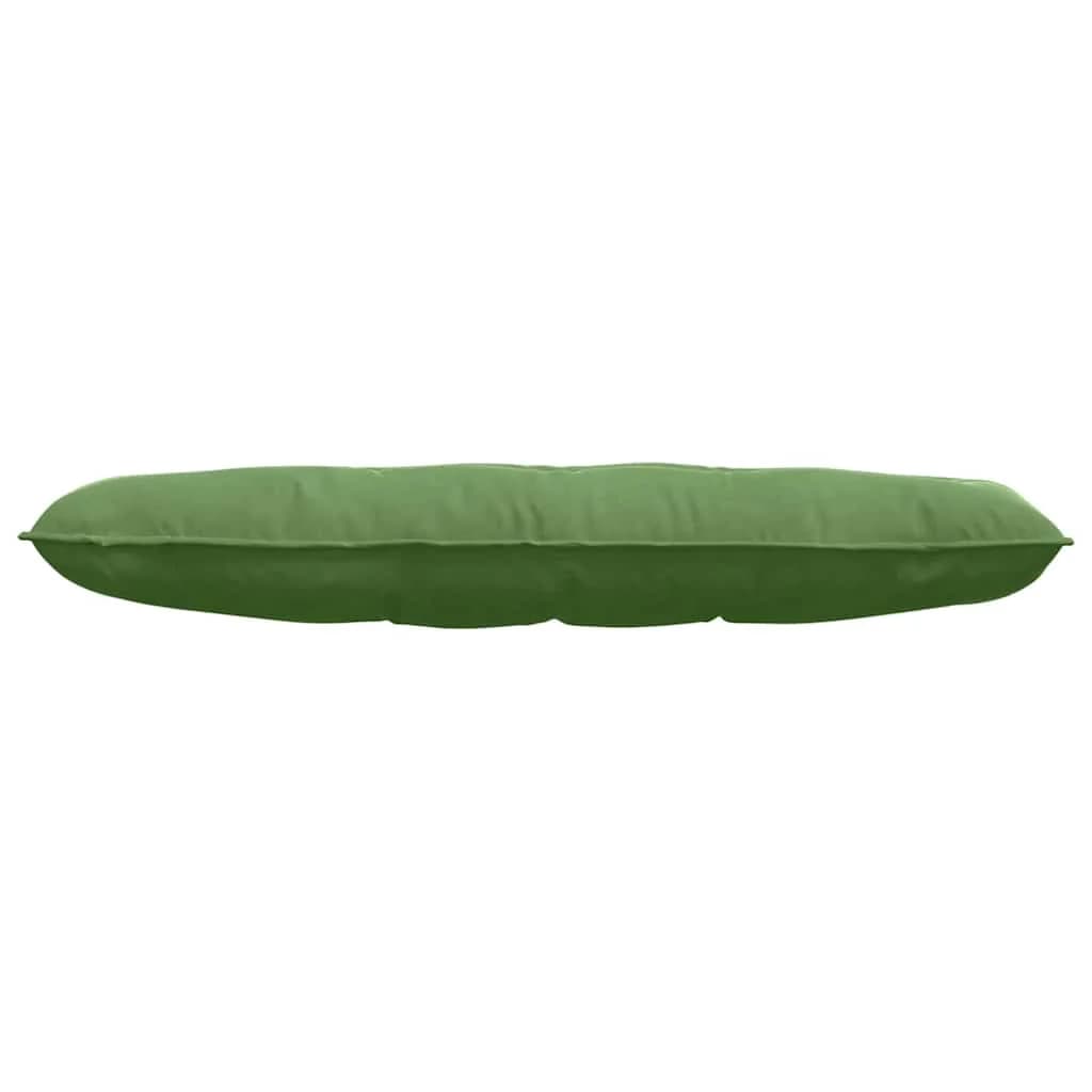 Poglavni vzglavnik Svetlo zelena 140 x 50 cm Žametna tkanina - slika 5