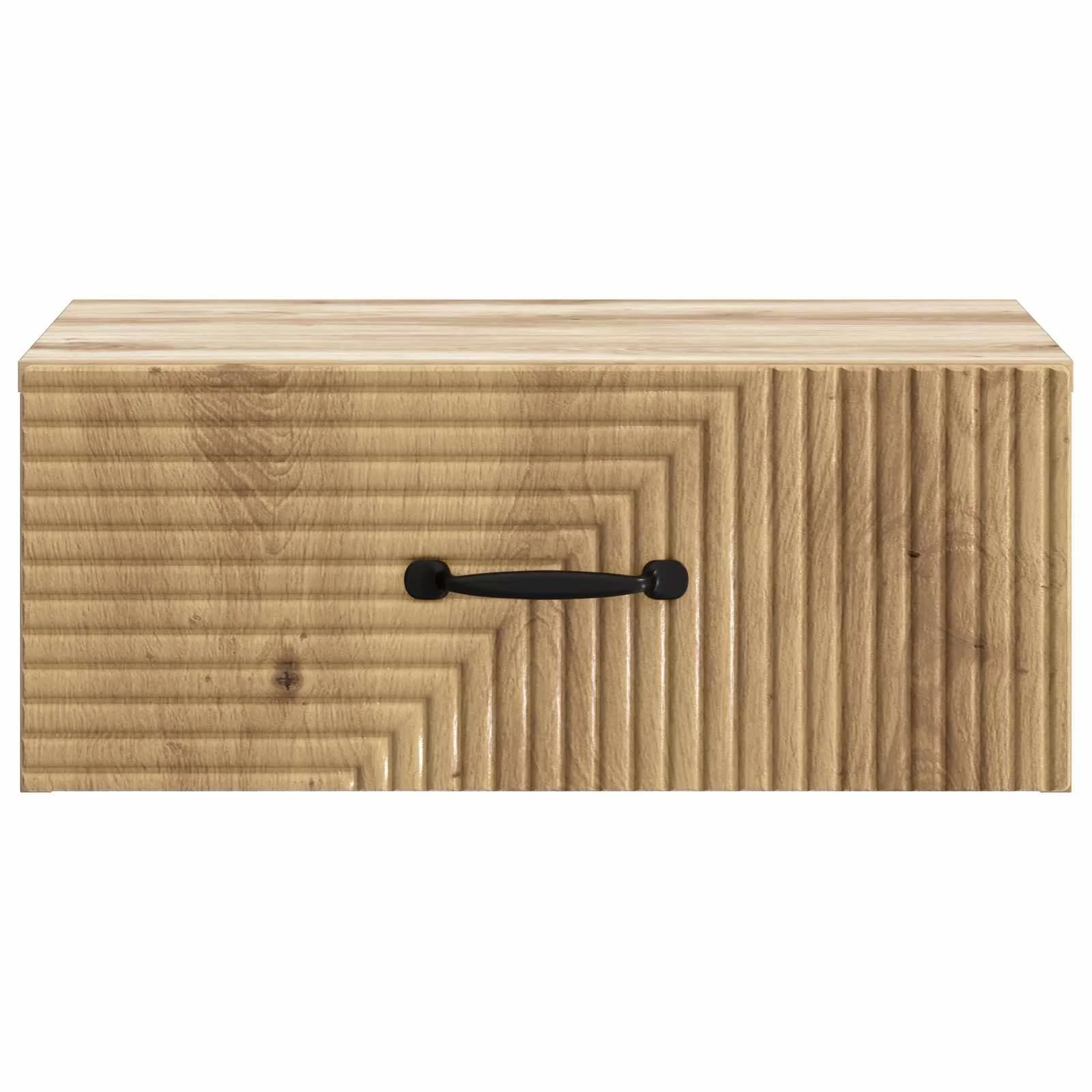 Stenski nočni omarici 2 kos Artisan hrast 49 x 34,5 x 20 cm - slika 7