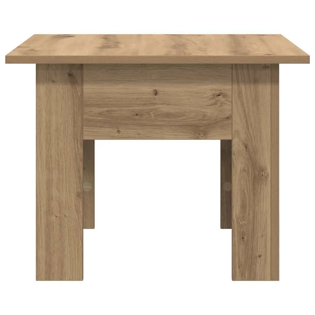 Klubska miza Umetni hrast 55 x 55 x 42 cm Inženirski les - slika 6