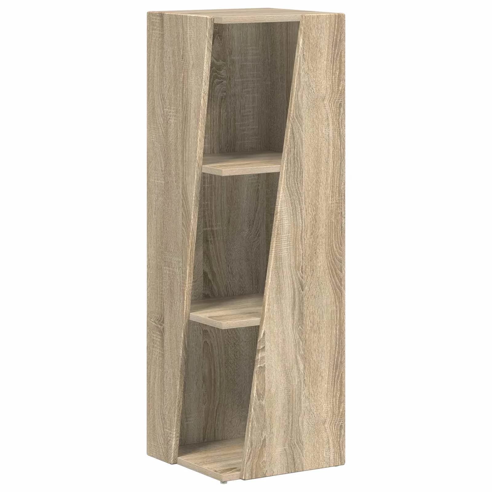 Stranski polic 33 x 32 x 100,5 cm Inženirski les Sonoma hrast - slika 2