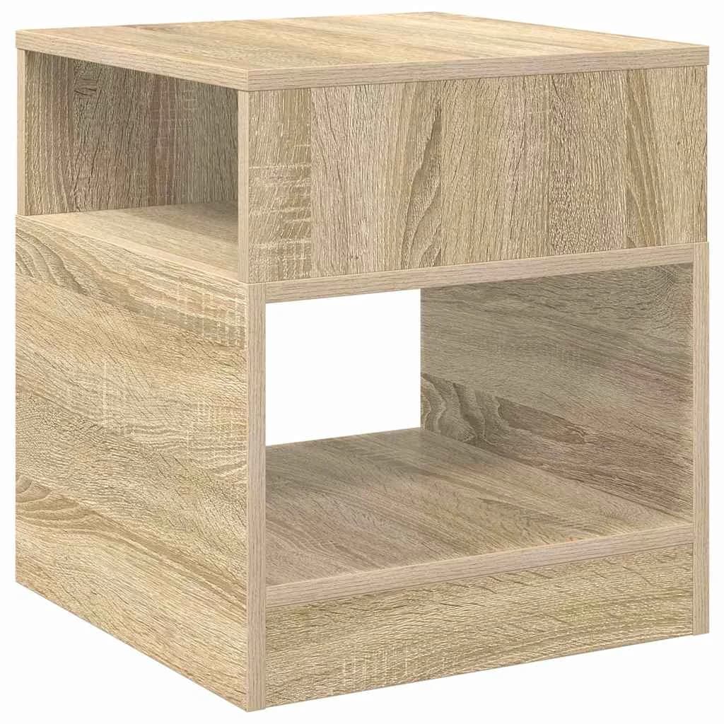 Stranska miza Sonoma hrast 40,5 x 40 x 45 cm Inženirski les - slika 7